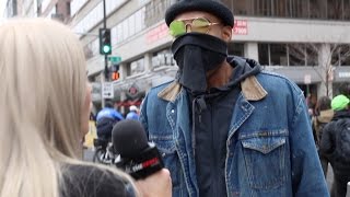 RAW: Violent anti-Trump protest near Inauguration