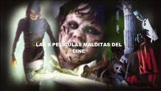 Las 8 Peliculas MALDITAS del cine / Historias de TERROR detras de las peliculas