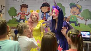 Пони Искорка и  Флаттершай. My Little Pony.Моя маленькая пони. Аниматоры