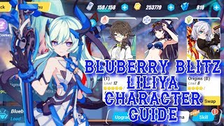 **CHARACTER GUIDE AND SHOWCASE OF LILIYA** GAMEPLAY OF BLUEBERRY BLITZ!!! HONKAI IMPACT 3