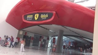 Formula Rossa World's Fastest Roller Coaster at Ferrari World Abu Dhabi, Yas Marina Circuit - 13