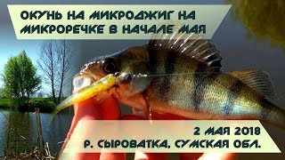 ОКУНЬ НА МИКРОДЖИГ НА МИКРОРЕЧКЕ