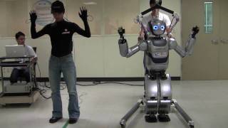 Mahru Humanoid Robot Real-Time Teleoperation