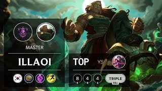 Illaoi Top vs Irelia - KR Master Patch 9.10