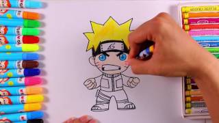 How to draw Naruto in chibi