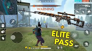 DRAGUNOV + ELITE PASS! (Very early review) - Garena Free Fire