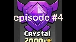 Clash of Clans greek - trophy push - 2000 trophies - episode 4