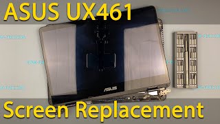ASUS ZenBook UX461 Top Screen Cover Replacement