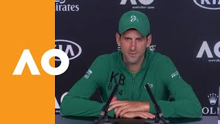 Novak Djokovic: "This is my favourite court!" | Australian Open 2020 Press Conference QF