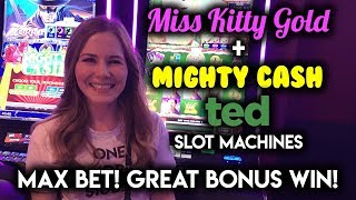 NEW TED Mighty Cash! Slot Machine! BONUS WIN!
