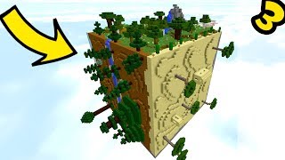 КАК ВЫЖИТЬ В КВАДРАТНОМ МИРЕ СЕРИЯ 3 ? НУБ ПРОТИВ ТРОЛЛИНГ В MINECRAFT | ЗАЩИТА НУБА | МУЛЬТИК