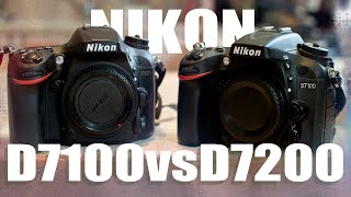 LensVid Exclusive: Nikon D7200 vs. Nikon D7100 Comparison and Review