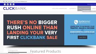 Регистрация в ClickBank