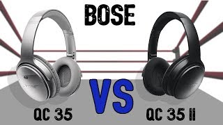 Bose QC35 vs QC35 ii comparison