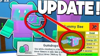 *NEW* GUMMY UPDATE! (GUMMY BEE + BEAR) - Roblox Bee Swarm Simulator