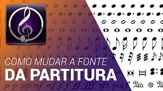 Como mudar a fonte da partitura // TUTORIAL SIBELIUS