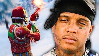 PLAYING FORTNITE WITH SKI MASK THE SLUMP GOD