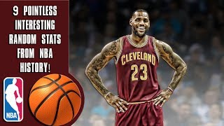 9 Random/Interesting/Pointless stats from NBA history!