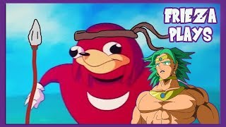 UGANDAN KNUCKLES CHASES BROLY TO FIND DE WAY!