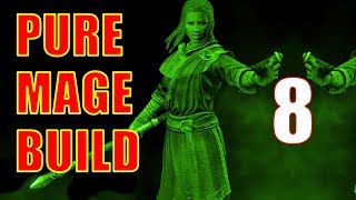 Skyrim Pure Mage Walkthrough NO WEAPONS NO ARMOR Part 8 - Power Leveling Alteration with Tolfdir