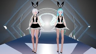 [MMD 4K] 17169E TDA Sexy Bunny Girls Single Lady [DL][RAY 1.3.1] My First edit model.