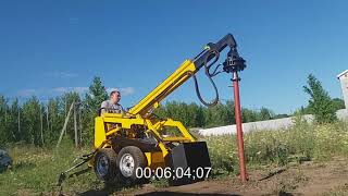 Сваекрут Feller SV-6300. Установка для завинчивания свай (Дополнительное оборудование)