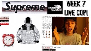 Supreme x The Northface Mountain Parka Live Cop! Supreme S/S '18 Week 7 Manual Checkout