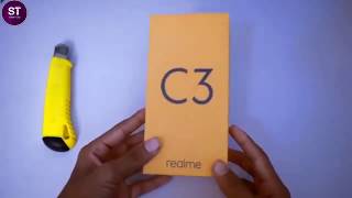 Realme C3 Unboxing - Punch Hole In Under 8K???  Realme C3 Unboxing ₹6,999
