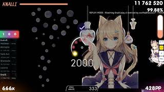 Knalli | cosMo@bousouP - FREEDOM DiVE [METAL DIMENSIONS] +HD 99.83% {#1 662pp FC} - osu!