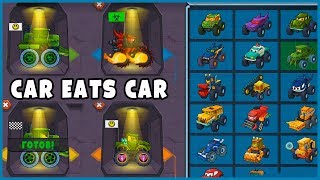 Вызов ДРУЗЕЙ Машина Ест Машину 4 - НИКИТА против Тепловоза Босса и Гатора в Car Eats Car Multiplayer