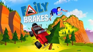 МАШИНА БЕЗ ТОРМОЗОВ!!! Мультфильм игра для детей.  Катаемся на Bigfoote Faily Brakes!