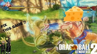 EVERYTHING WRONG WITH XENOVERSE 2 RANT ! ( Cheese , Spam and more )