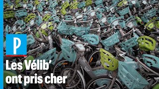 Roue crevée, chaîne cassée, pièce arrachée... Les Vélib' ont souffert pendant la grève