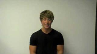 MITCH HEWER - Glee Auditions (Glee monologue)