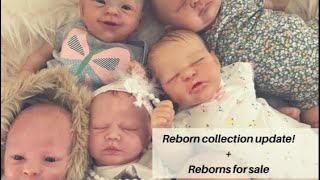Reborn Collection Update + Reborns for sale JAN 2019
