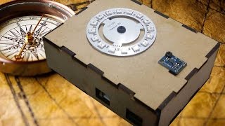 Let's build an Arduino electronic Compass using the HMC5883L and a Ring of LEDs - Tutorial