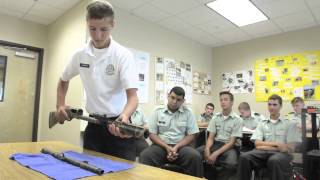 H-T RAW VIDEO: Firearms safety class at Sarasota Military Academy