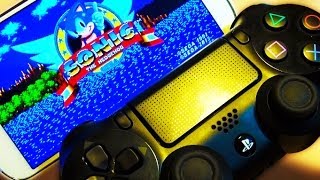 PS4 Controller + Android Smartphone
