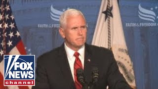 Pence speaks on upcoming North Korea summit
