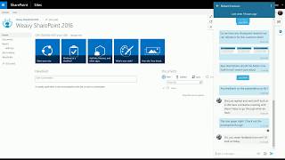 Weavy Framework Messaging in SharePoint - Closed Beta