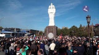 Армавир. Открытие памятника армяно-российской дружбы.