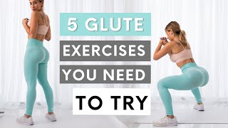 5 BOOTY EXERCISES that ACTUALLY grew my glutes.. from HOME ????