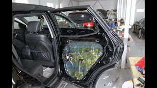 Hyundai santa fe 2 Полная шумо и виброизоляция 3 часть