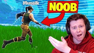 REACTING To My *FIRST* Fortnite Game!