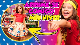 ARRUME-SE COMIGO PARA MINHA FESTA DE 9 ANOS - GET READY WITH ME | Dudinha Show