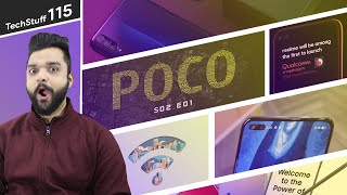 TechStuff #115  - Poco S02E01, Oppo Reno 3 Pro first-ever 44MP front camera, IQOO India SD865 5G