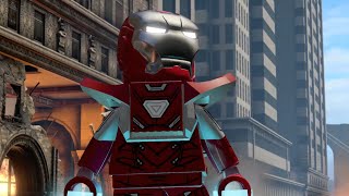 Iron Man Silver Centurion Minifigure - LEGO Marvel's Avengers - Gamestop Exclusive