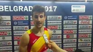 Belgrado2017 - Álvaro de Arriba medalla de bronce en 800m
