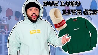 SUPREME Fw18 Week 16 LIVE COP!! BOX LOGO Manual Checkout