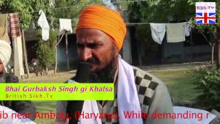 Bhai Gurbaksh Singh at Shri Lakhnaur Sahib Ambala